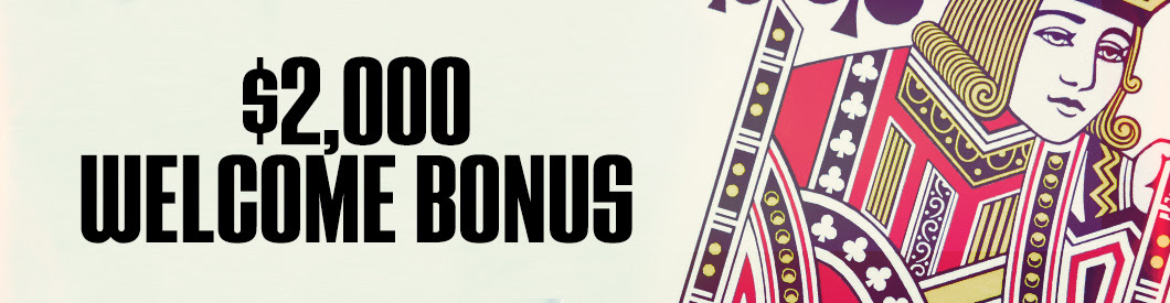 Ignition Casino has increased their 100% Welcome Bonus to $2,000