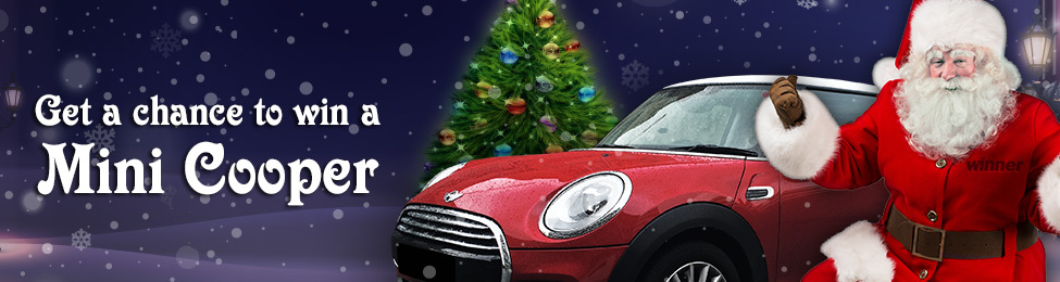 Win a Luxurious Mini Cooper Car Plus a Total of £1,000