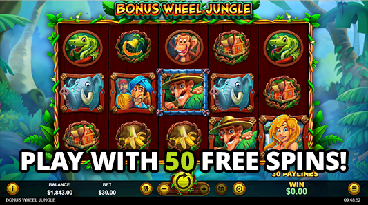 New Game: Bonus Wheel Jungle