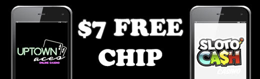 $7 Mobile Table Games FREE CHIP - Uptown Aces
