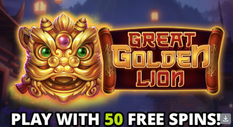 New Slot Game: Great Golden Lion + Code