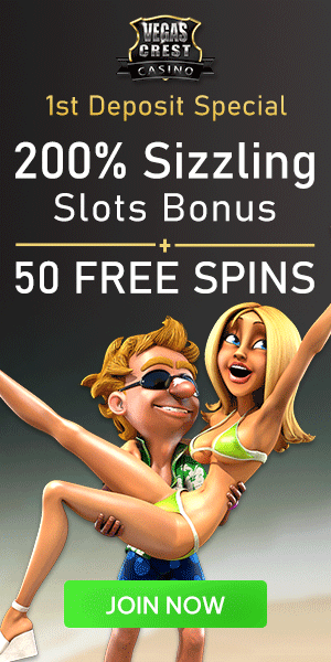 200% bonus upto $1000 + 50 free spins on 1st deposit.
